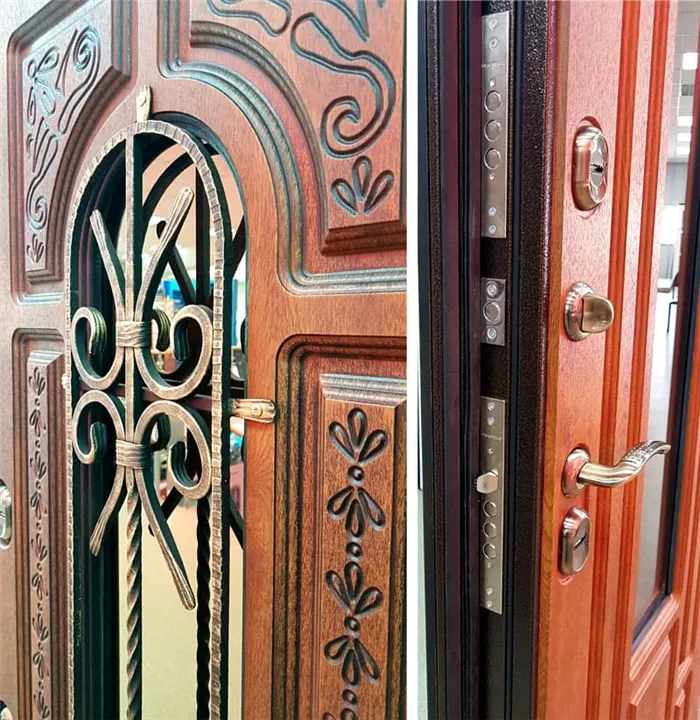 Отдельные двери можно заказать по специальному заказу - например, с гравировкой.