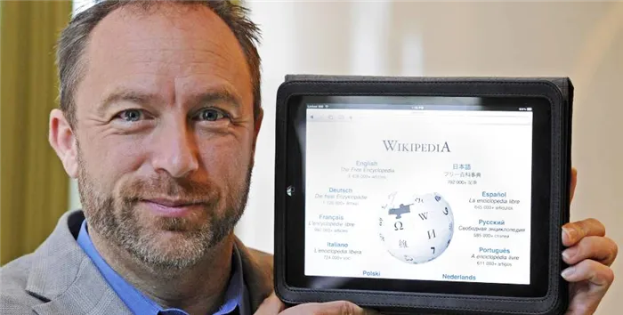 Основатель Википедии.