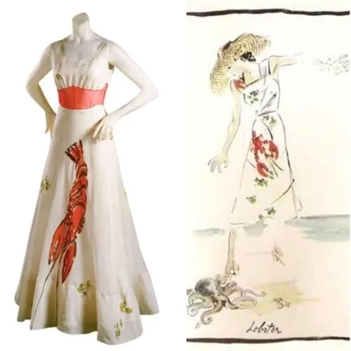 Пример модного сотрудничества - платье омара