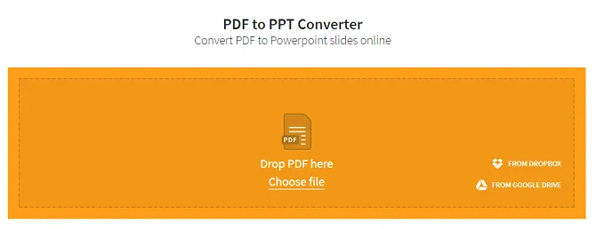 Преобразование PDF в презентации PowerPoint