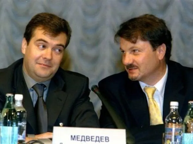 Греф и Медведев