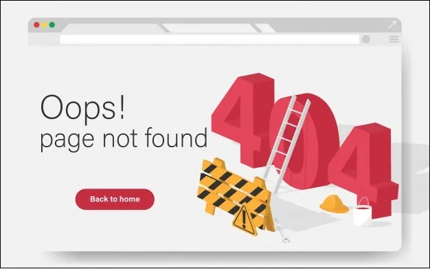 Ошибка изображения 404