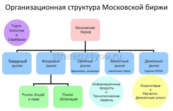 Структура фондового рынка Москвы