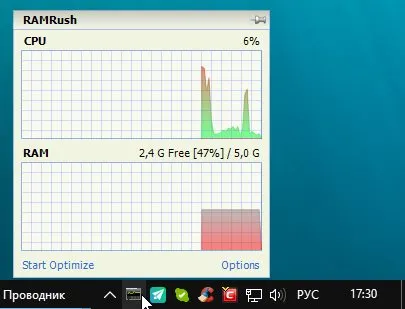 RAMRAMRush оптимизатор