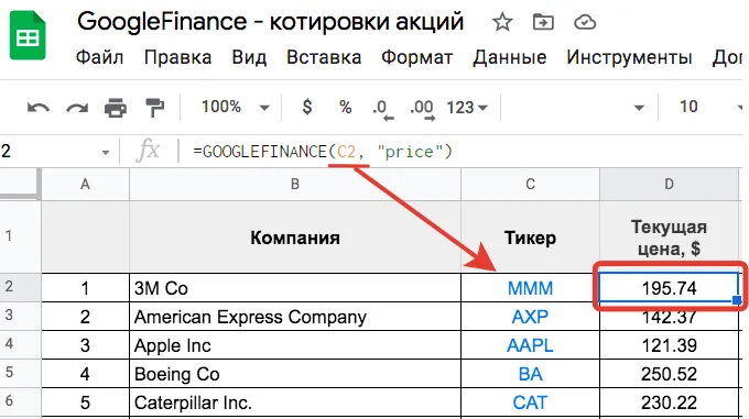 GoogleFinance-Quotes