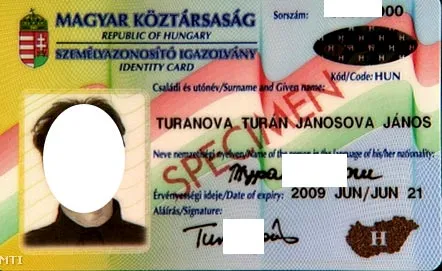 Венгерские удостоверения личности