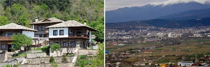 Болгарские деревни.