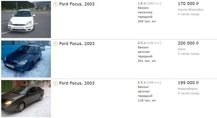 Ford Focus будет 200