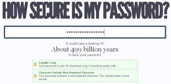 Проверка паролей в Интернете