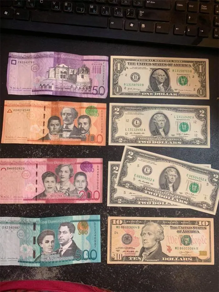 Валютой Доминиканской Республики является доминиканское песо (DOP).