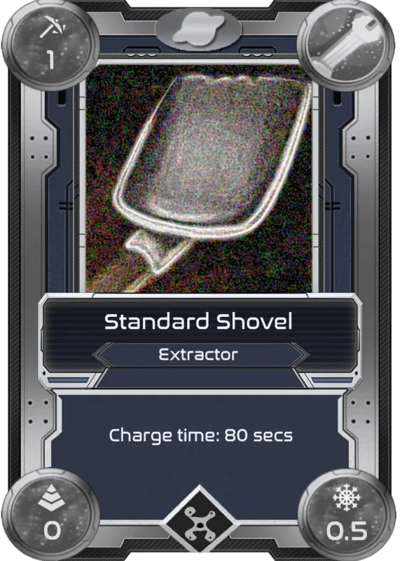Standard Shovel из блокчейн-игры Alien Worlds