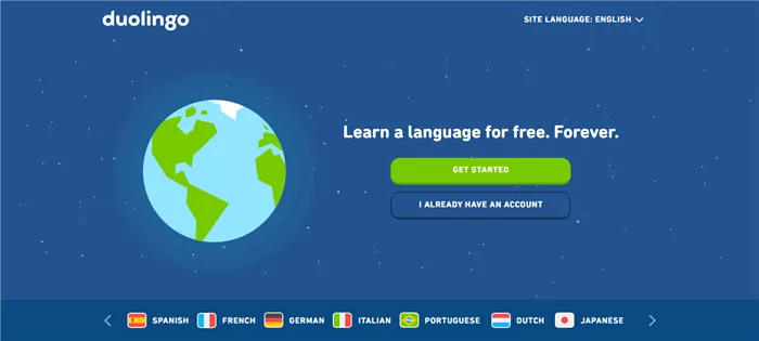 Языки Duolingo