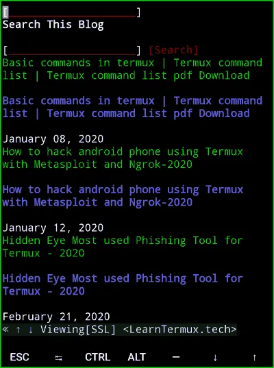 Termux Secret Commands