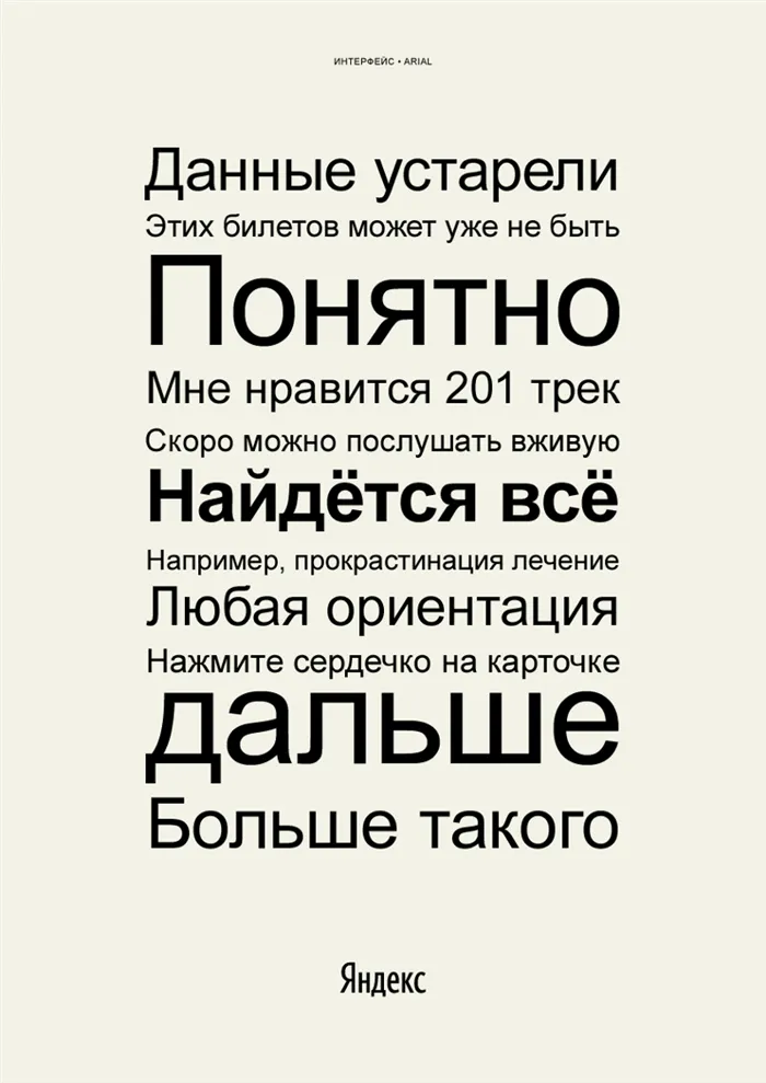 Yandex Sans