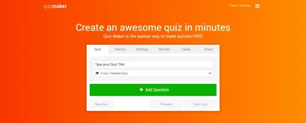 Online Quiz Maker - Quiz Maker