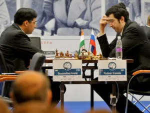 Индийский гроссмейстер Ананд борется за мировую корону