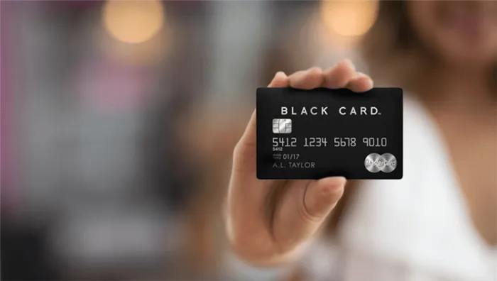 Mastercard World Black Edition Сбербанк