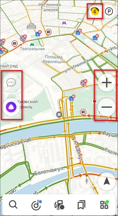Карта Яндекс Навигатора