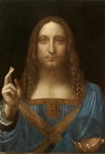 Рис. 4. Картина Salvator Mundi или «Спаситель мира». Источник фото: beautifullife.info