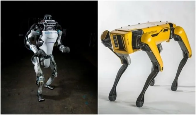 Boston Dynamics Роботы-собаки Atlas и SpotMini