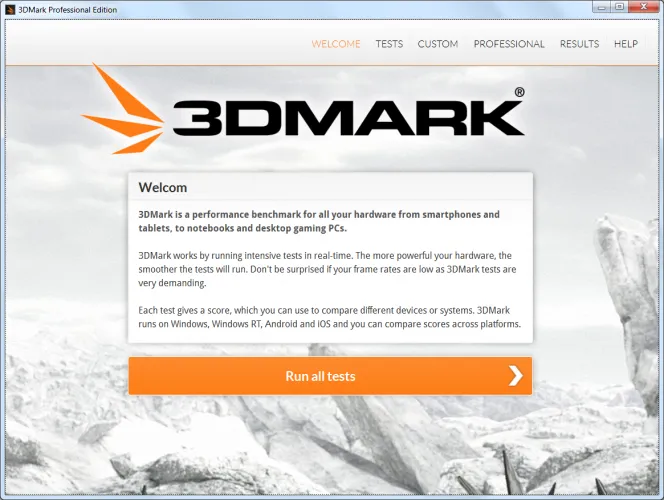 Программа 3D Mark