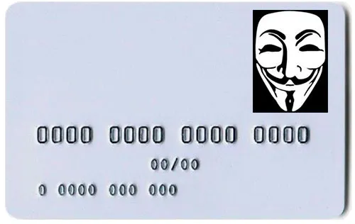анонимная кредитная карта 