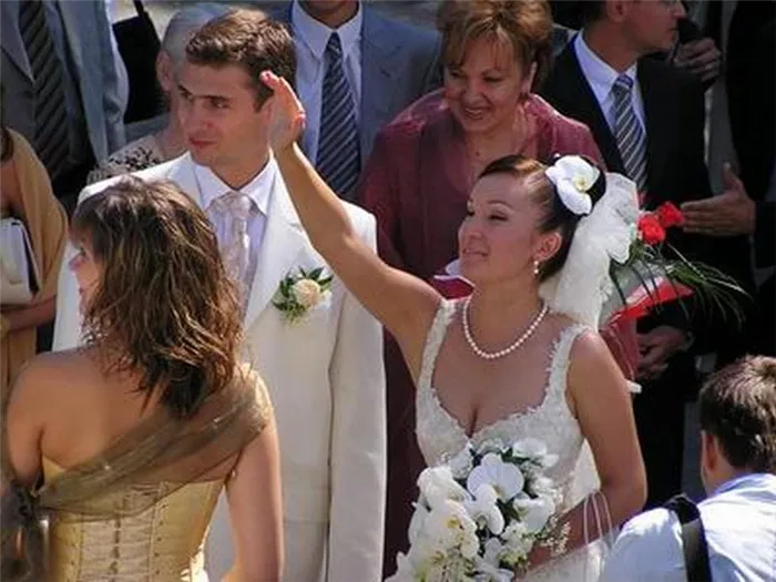 Свадьба Владимира Кириенко и его жены 