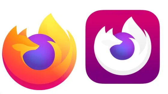 Иконки Firefox и Firefox Focus