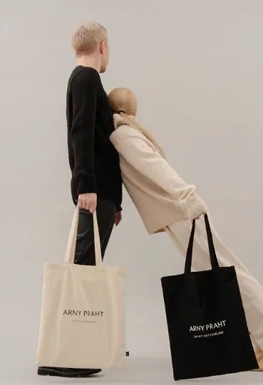 Белые сумки-шопперы от бренда ARNY PRAHT | Купить от 490р в Спб и Москве