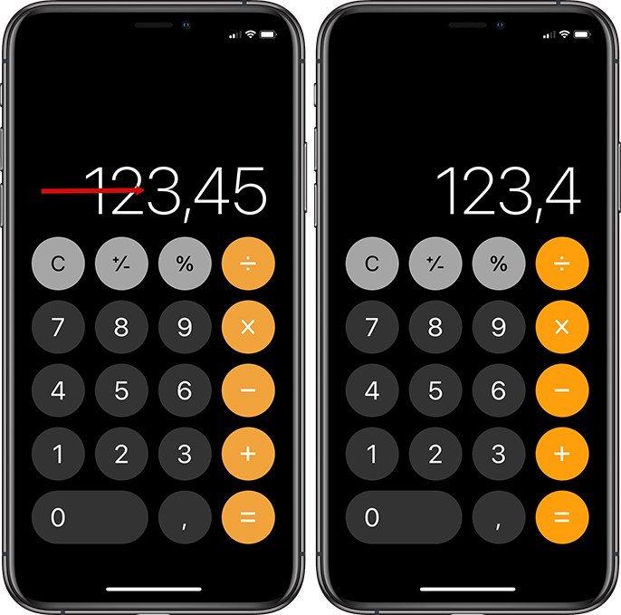iOS-калькулятор