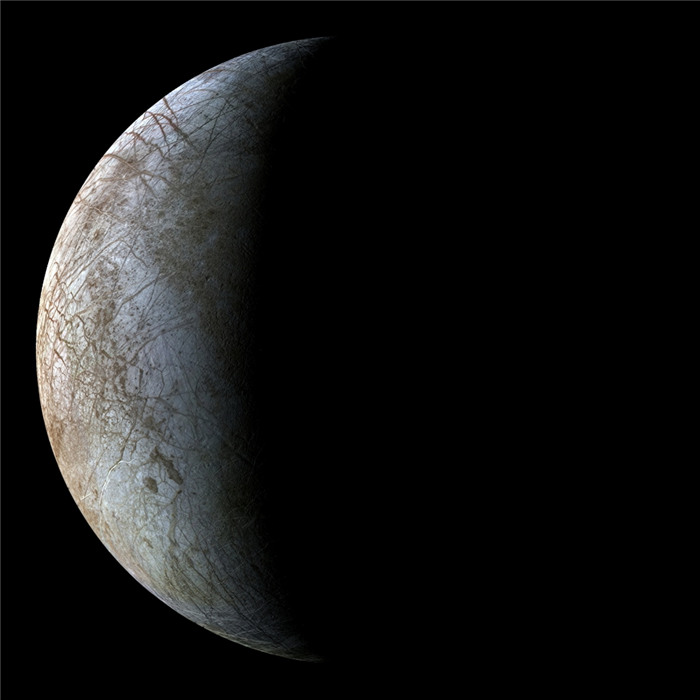 Изображение спутника Юпитера Европы
